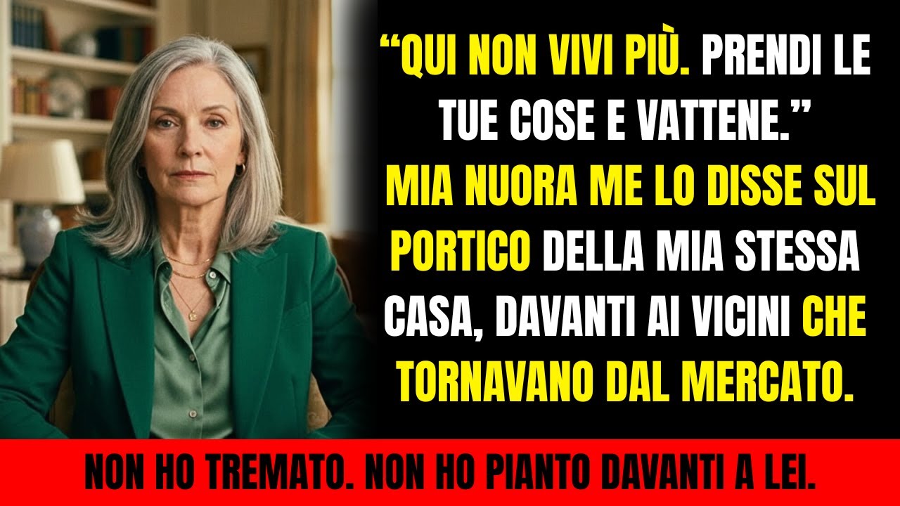 Mia nuora rideva mentre mi cacciava — pochi minuti dopo ha ricevuto la notizia peggiore di tutte