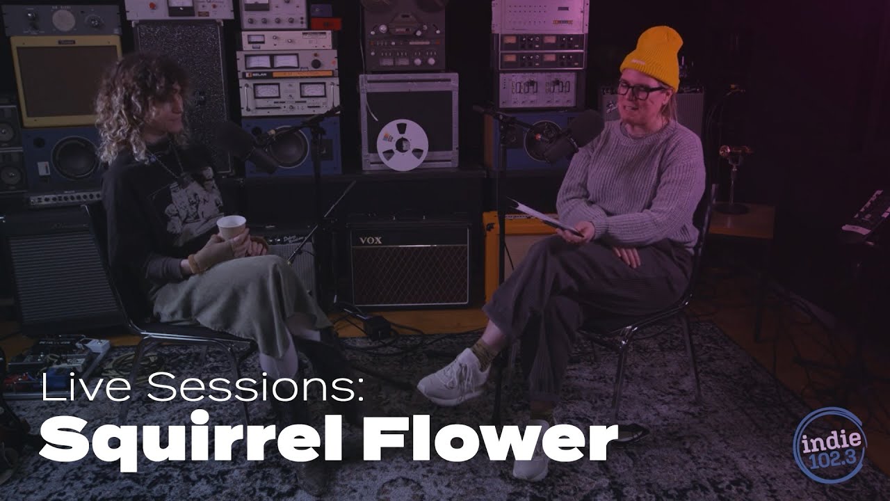 Getting comfortable with Squirrel Flower full performance + interview for Indie 102.3