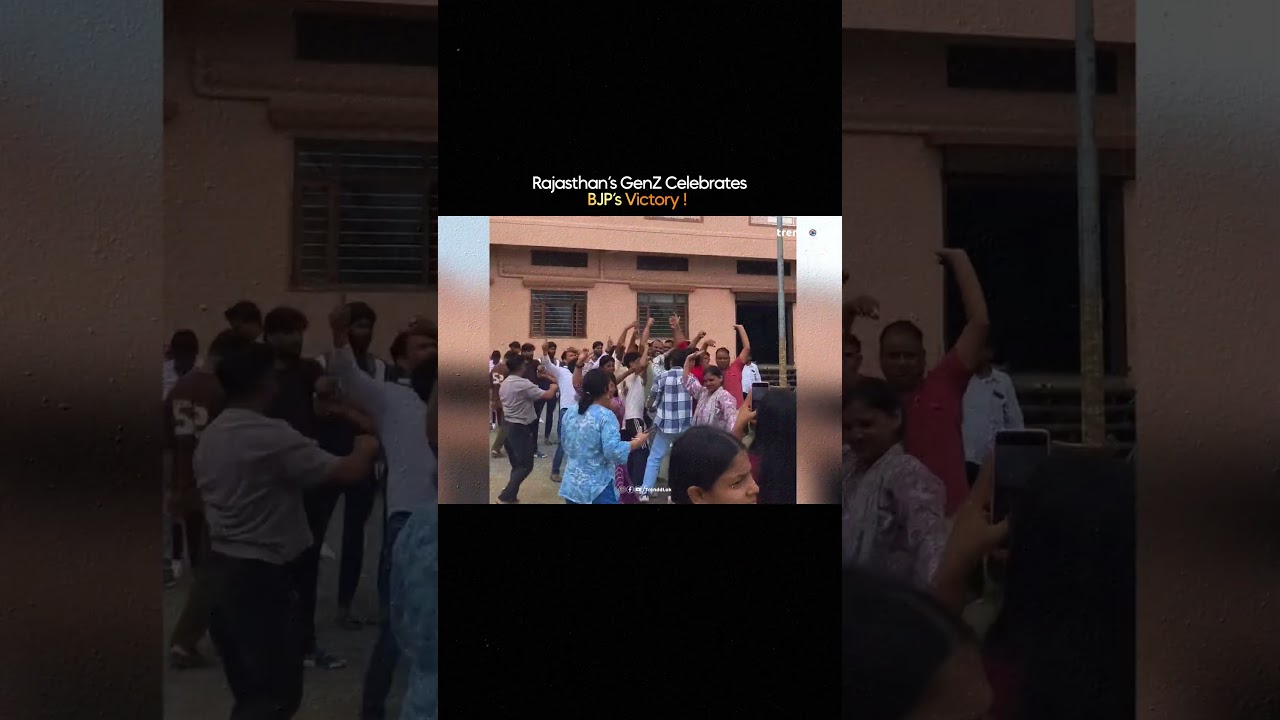 Rajasthan Gen Z Celebrates BJP Nagar Palika Sweep: Opposition Ecosystem Outpaced In Civic Polls