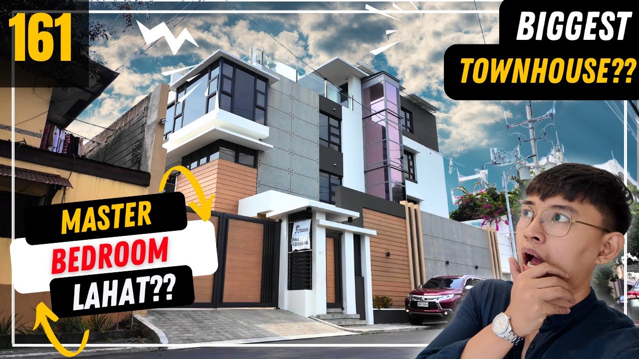 You Won’t Believe How Huge This Townhouse Is! • Luxury House Tour New Manila • House tour 161 •