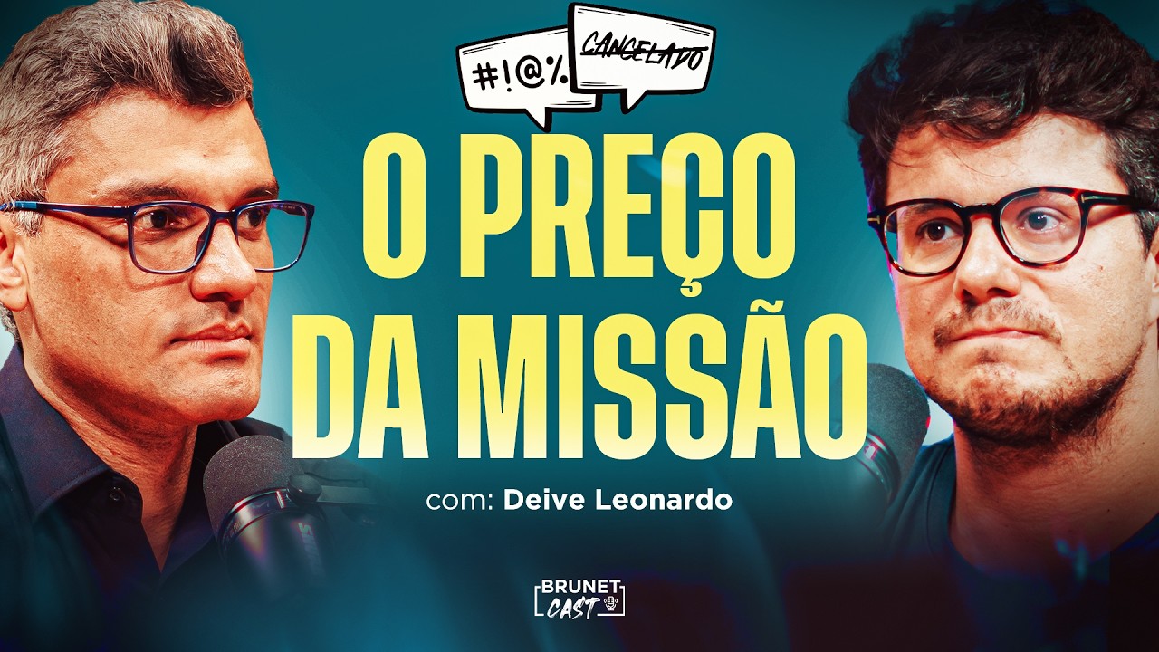 Deive Leonardo abre o jogo sobre emoções, haters e fé real | BrunetCast