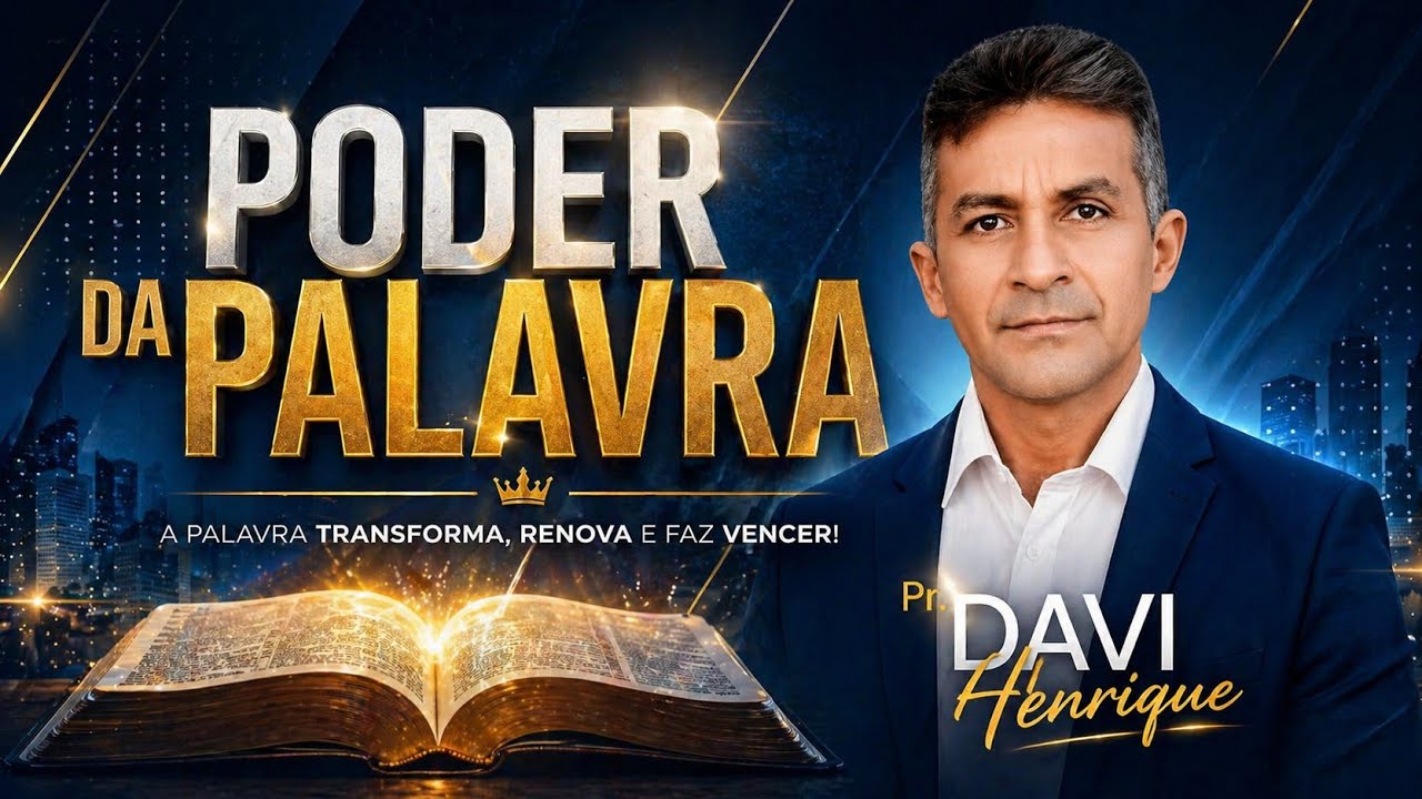 PODER DA PALAVRA - Pr. Davi Henrique /  Mensagem poderosa