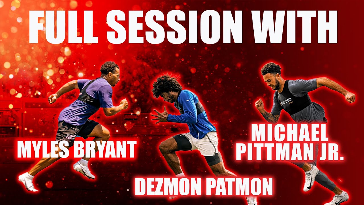 Full Acceleration Training Session with Myles Bryant, Dezmon Patmon, & Micheal Pittman Jr.