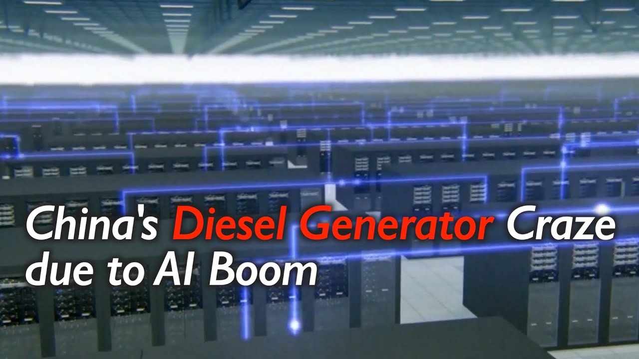 China's power-hungry AI data centers fuel diesel generator production
