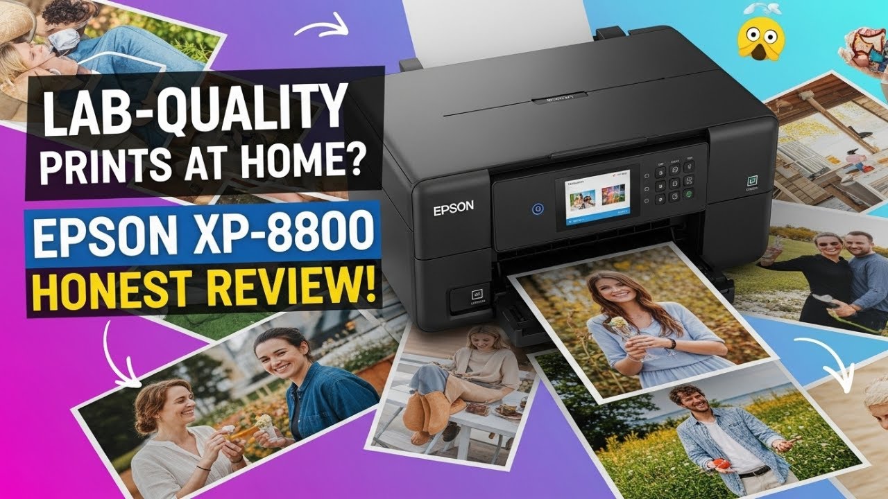 Обзор Epson Expression Photo XP-8800 2025 &mdash; стоит ли он своих денег?