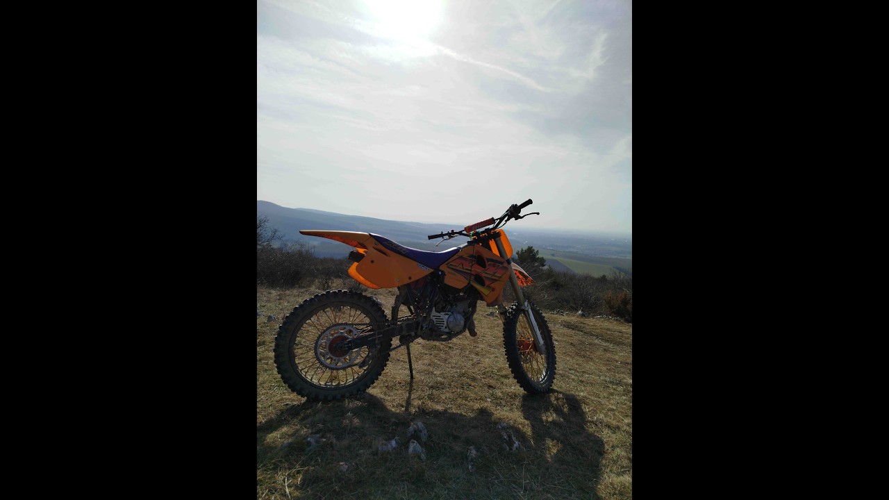KTM SX 125 1996 chill test ride