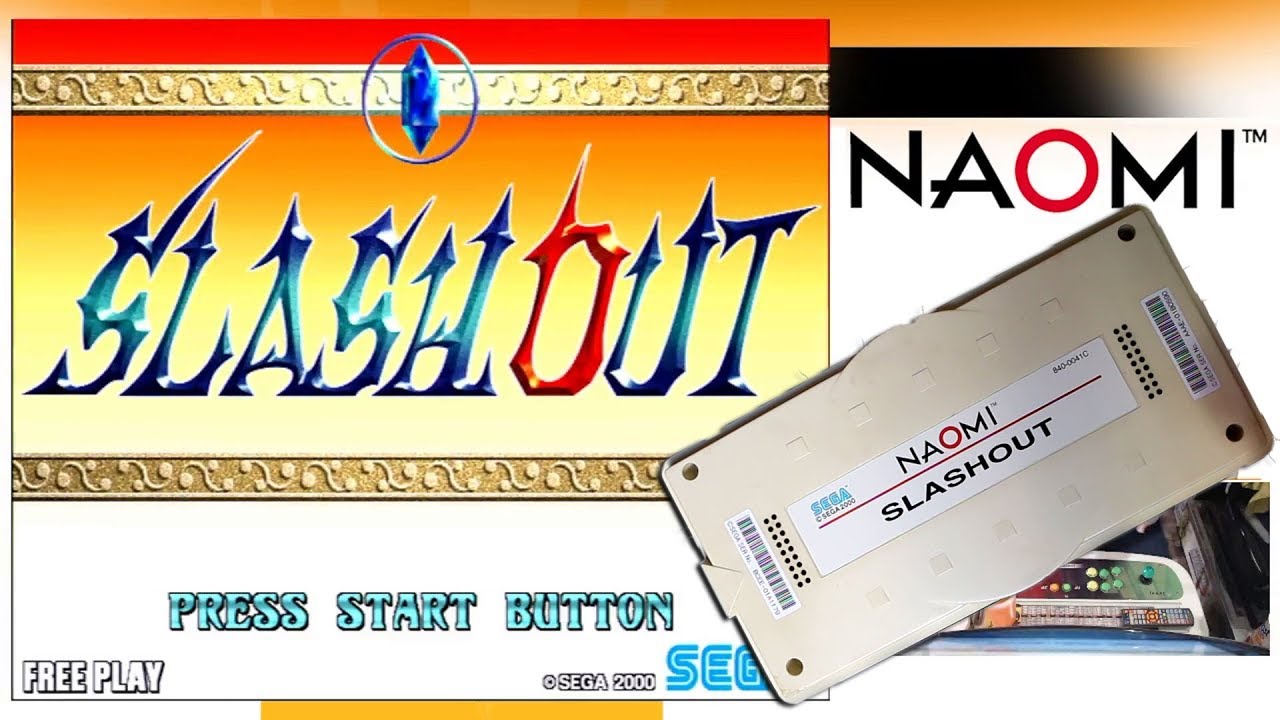 Slash Out (Sega NAOMI) - Arcade Playthrough