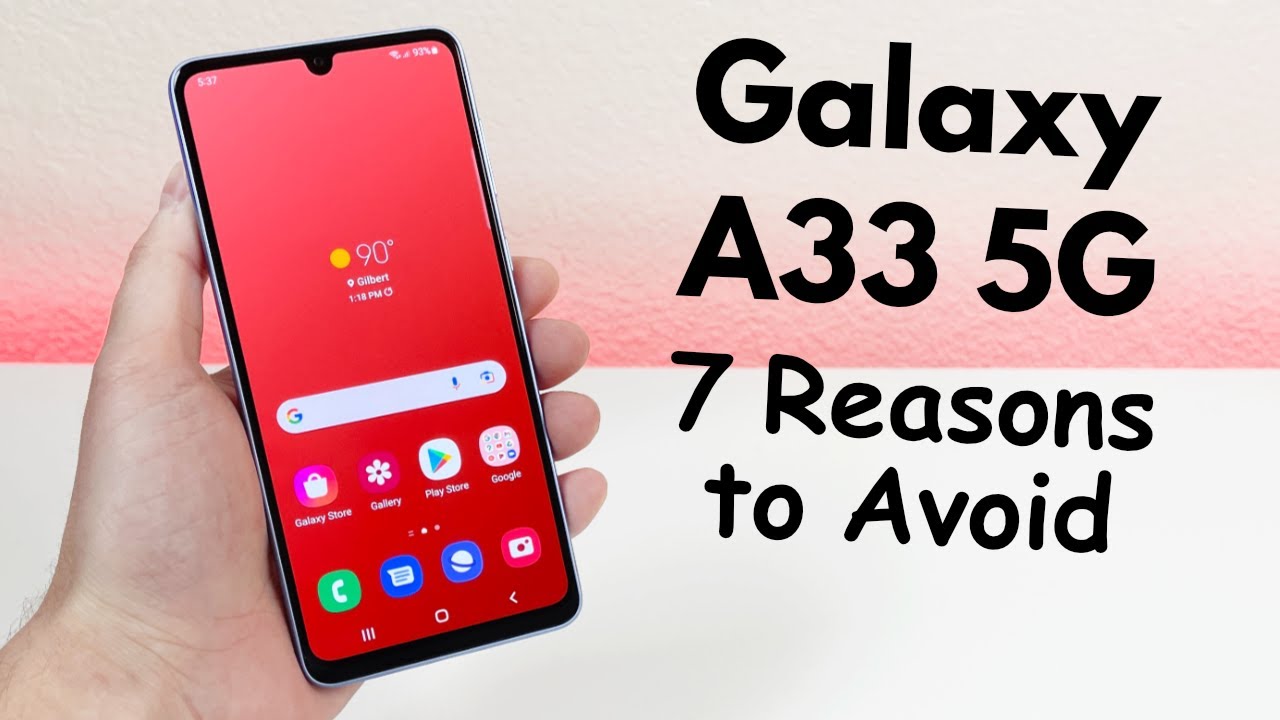 Samsung Galaxy A33 5G — 7 причин избегать (с пояснениями)