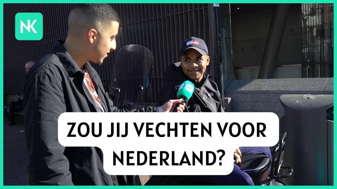 ZOU JIJ VECHTEN VOOR NEDERLAND? | Nieuwskamer Straatinterview