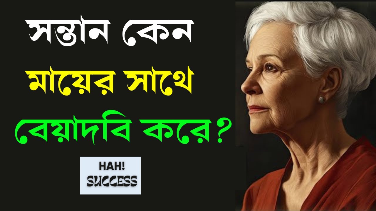 দোষ কি সন্তানের একার? কোন পথে সমাধান? @HAH SUCCESS