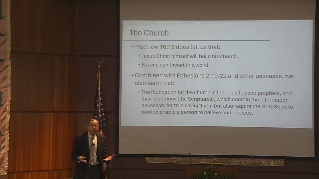 Reformed Theology - Lecture 23, Sunday School