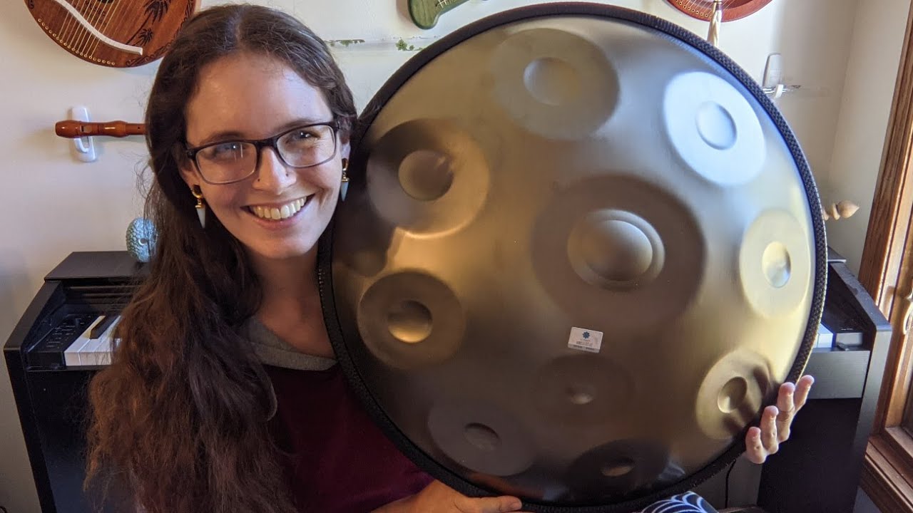 As Teman Handpan 10 Note in D Minor Unboxing and Review | Christmas Deal with Tongue Drum!