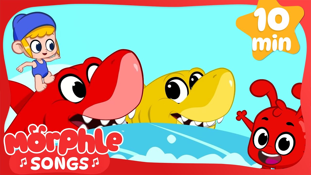 Submarine Morphle's Funtime with Baby Sharks! 🦈| Morphle | Nursery Rhymes and Kids Songs