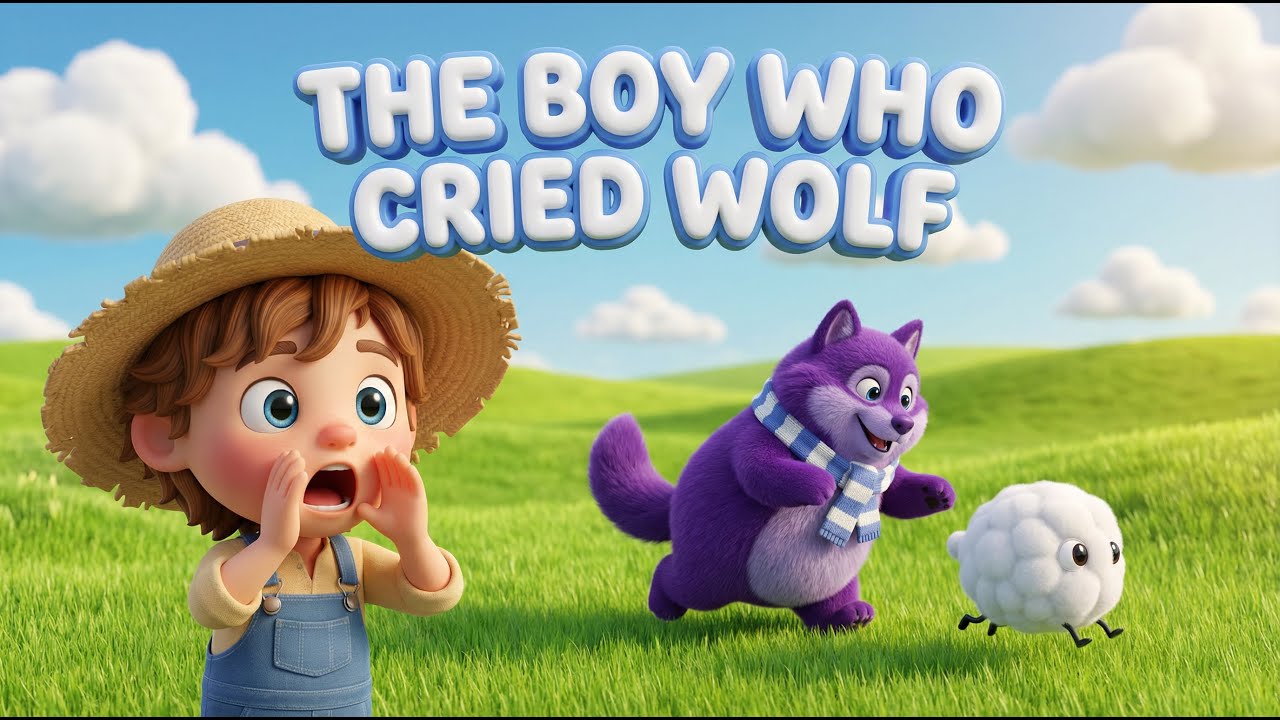 The Boy Who Cried Wolf | A Story About Honesty & Trust 🐺