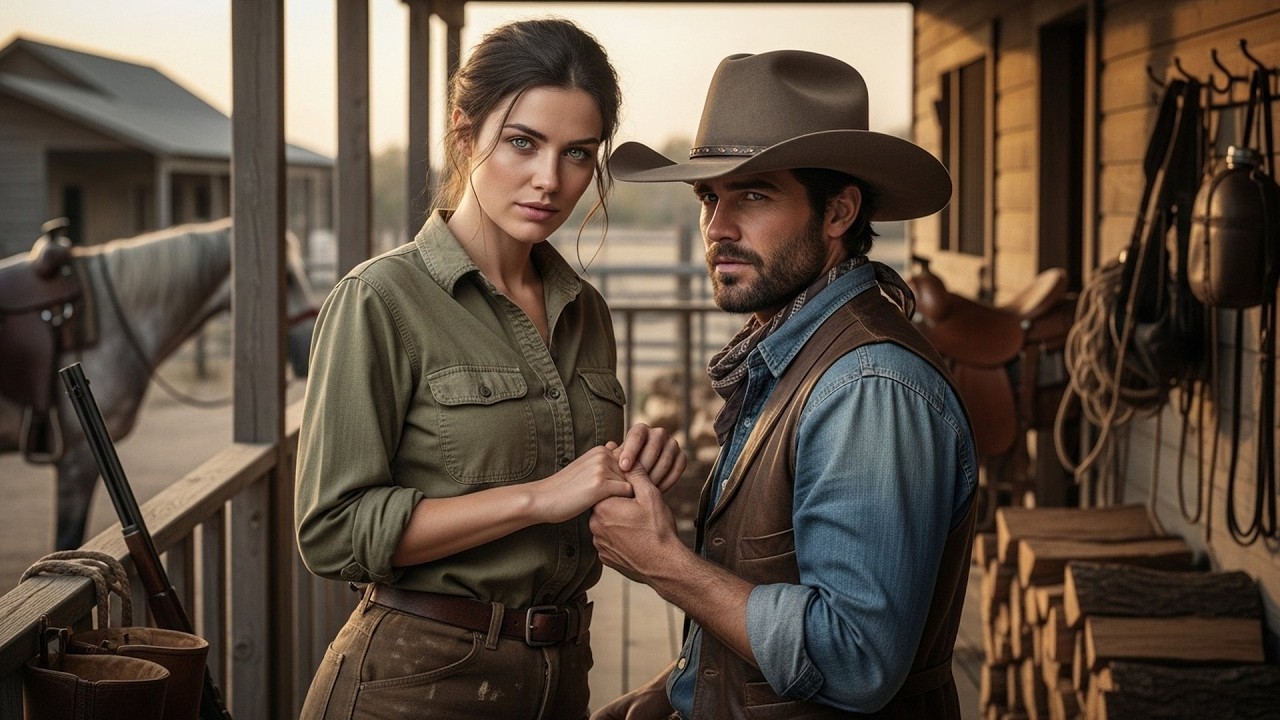 She Bet Him He Couldn't Last A Week On Her Ranch, The Cowboy Stayed Forever and She Lost Beautifully