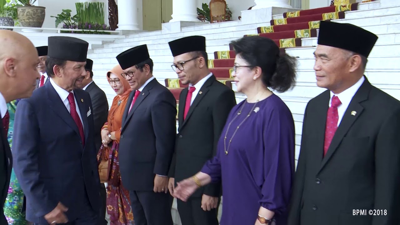 Penyambutan Kenegaraan Sultan Brunei Darussalam, 3 Mei 2018