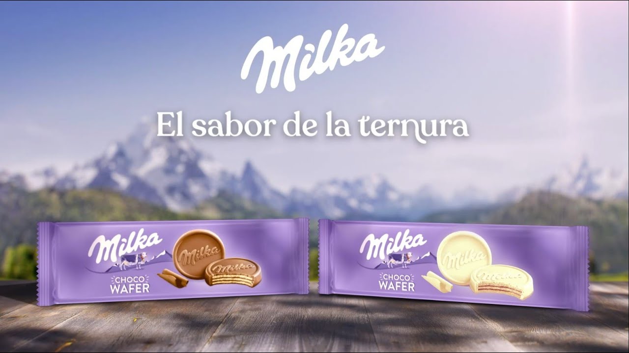 Milka Choco Wafer & Milka Choco Finas - El sabor de la ternura