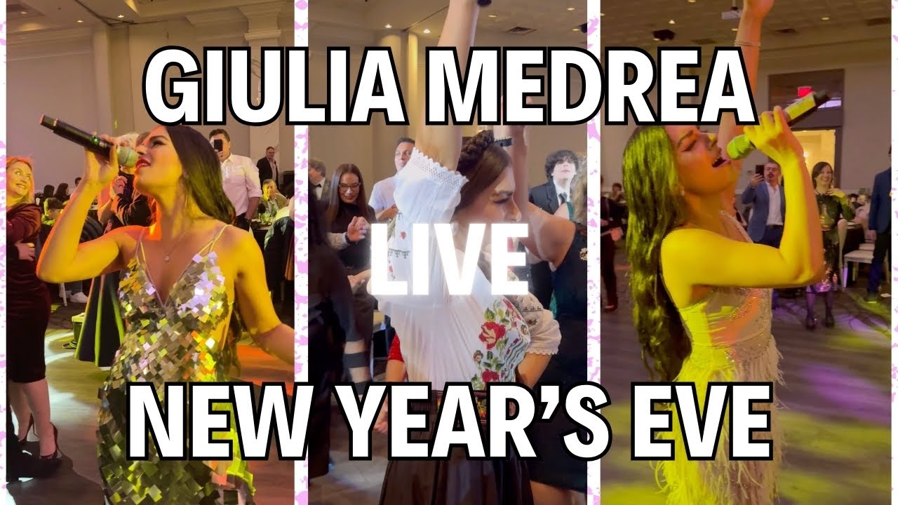Giulia Medrea Live @ NEW YEARS EVE 2025 Toronto (Revelion)