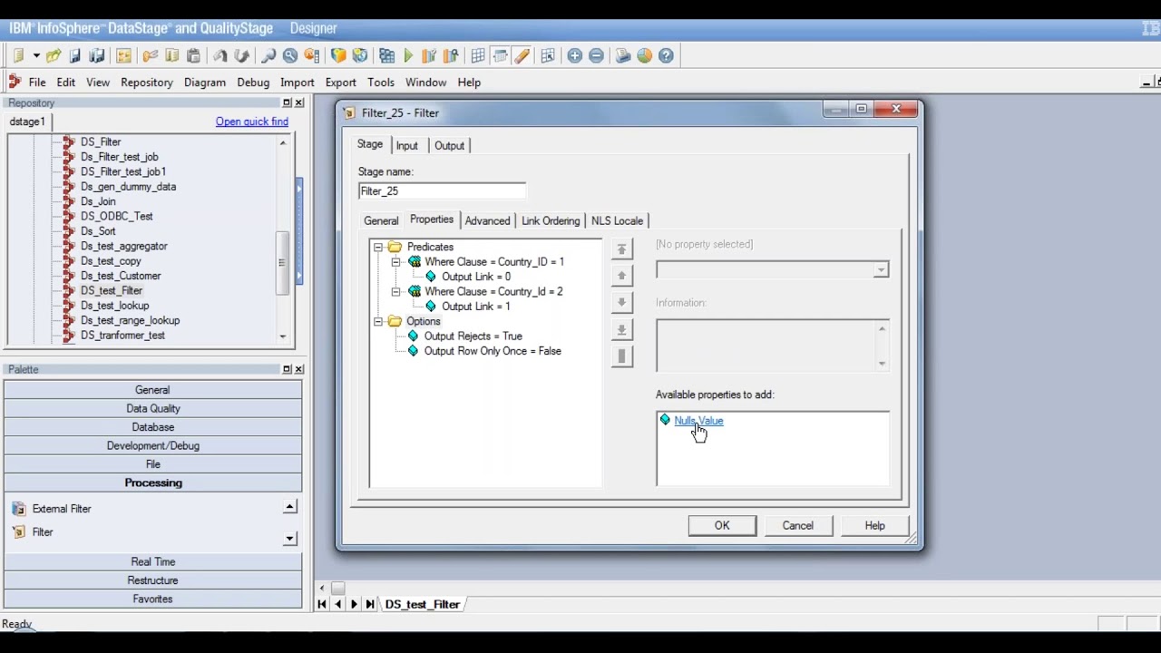 18 - Datastage tutorial - Filter stage - Learn at KnowStar!