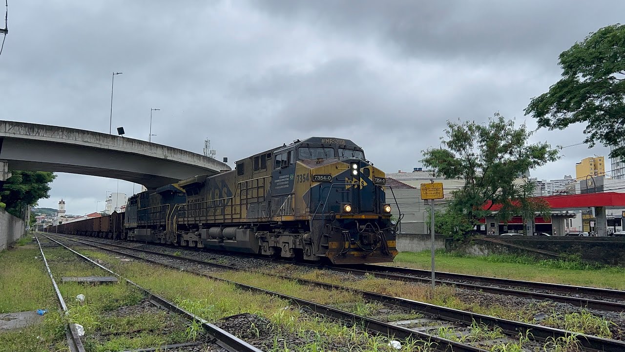 É trem que não acaba mais!!! venha ver a quantidade de trens no pátio de Juiz de Fora e região