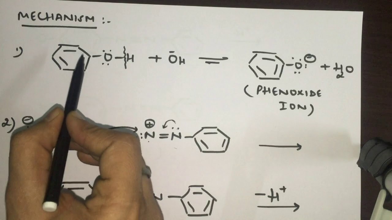 Coupling Reaction of Phenol By Dr. Manu Kaushal