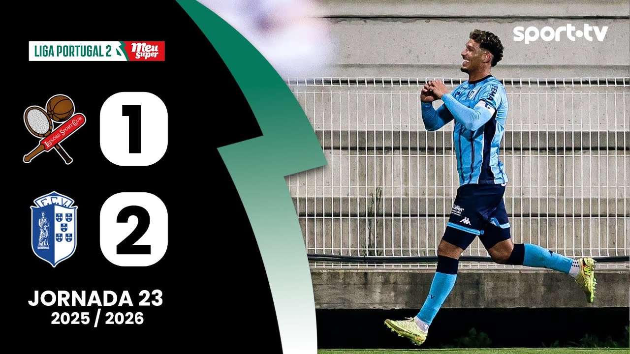 Resumo: Leix&otilde;es 1-2 Vizela - Liga Portugal Meu Super | sport tv