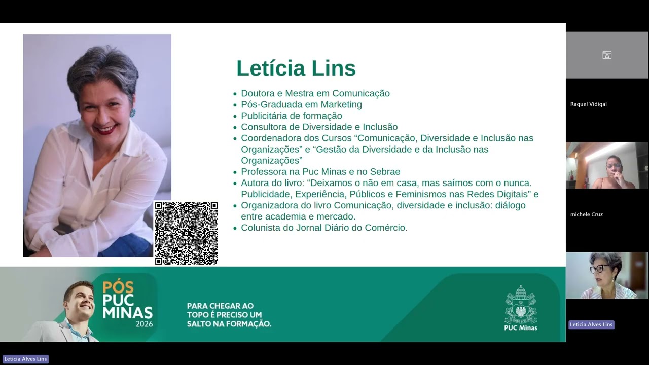 Palestra de Apresentação do Curso Comunicação, Diversidade e Inclusão nas Organizações 20260224 1806