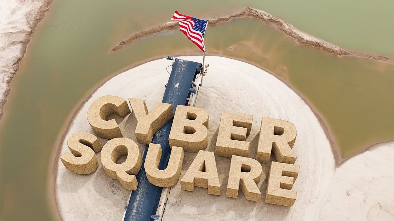 Cyber Square Frac Sand Dredging Operation
