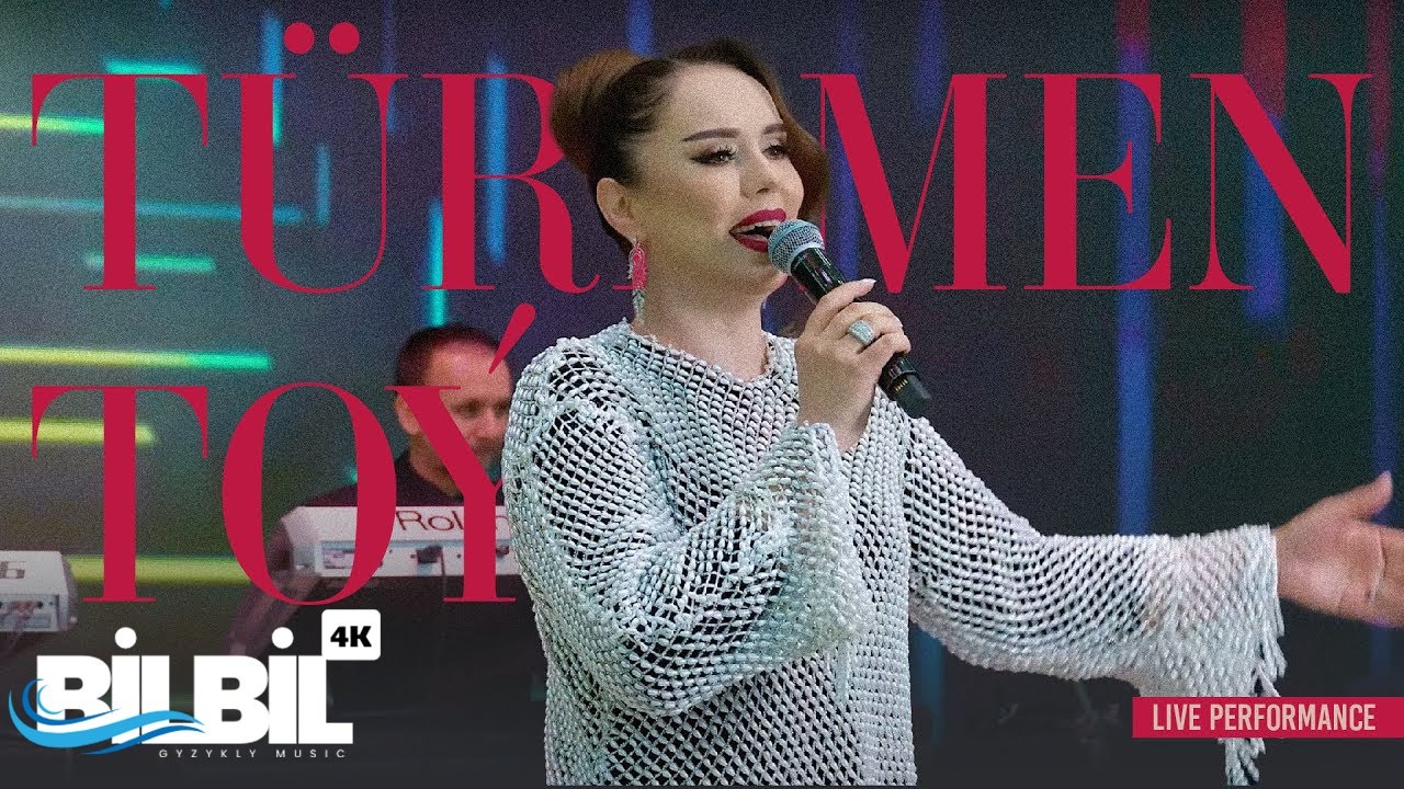 Bilbil Öwezowa - Türkmen Toý (Live Performance)