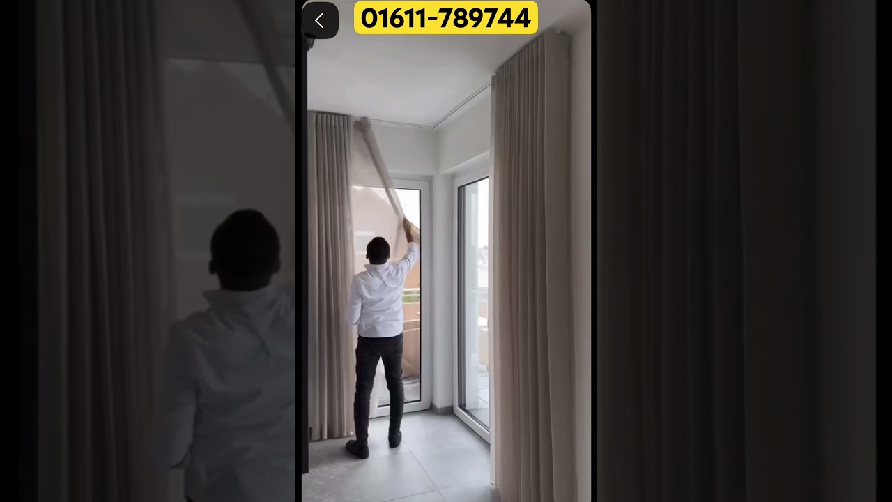 Easy Installation of vertical blinds 