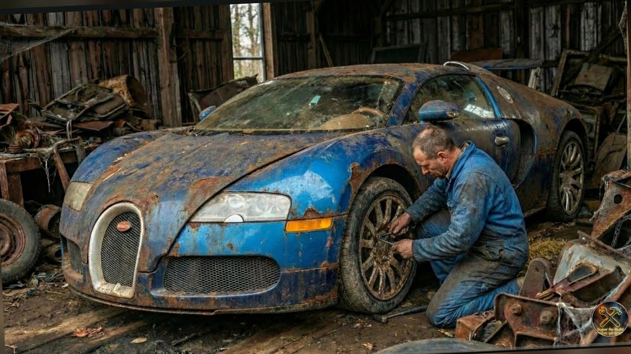 Saving a $2,000,000 Bugatti from SCRAP! (Satisfying Restoration)