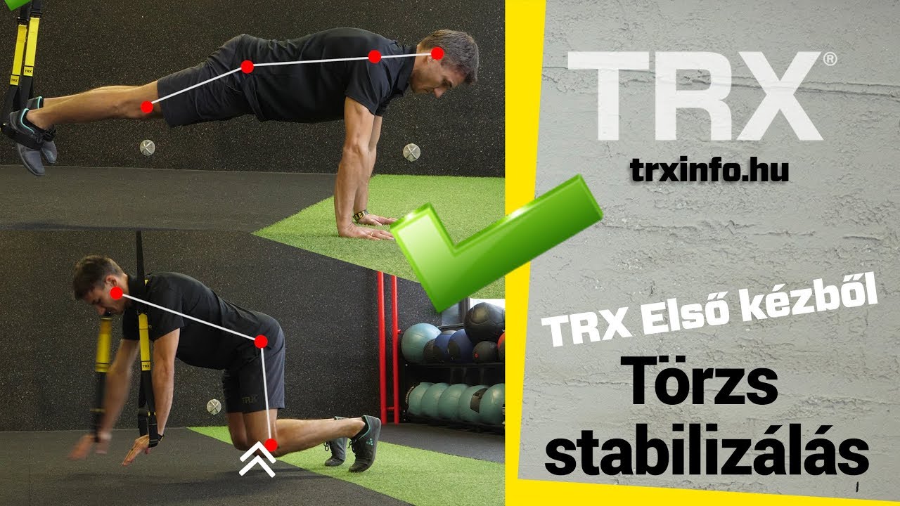 TRX Első kézből - Törzs stabilizáció (TRX Knee Tuck)