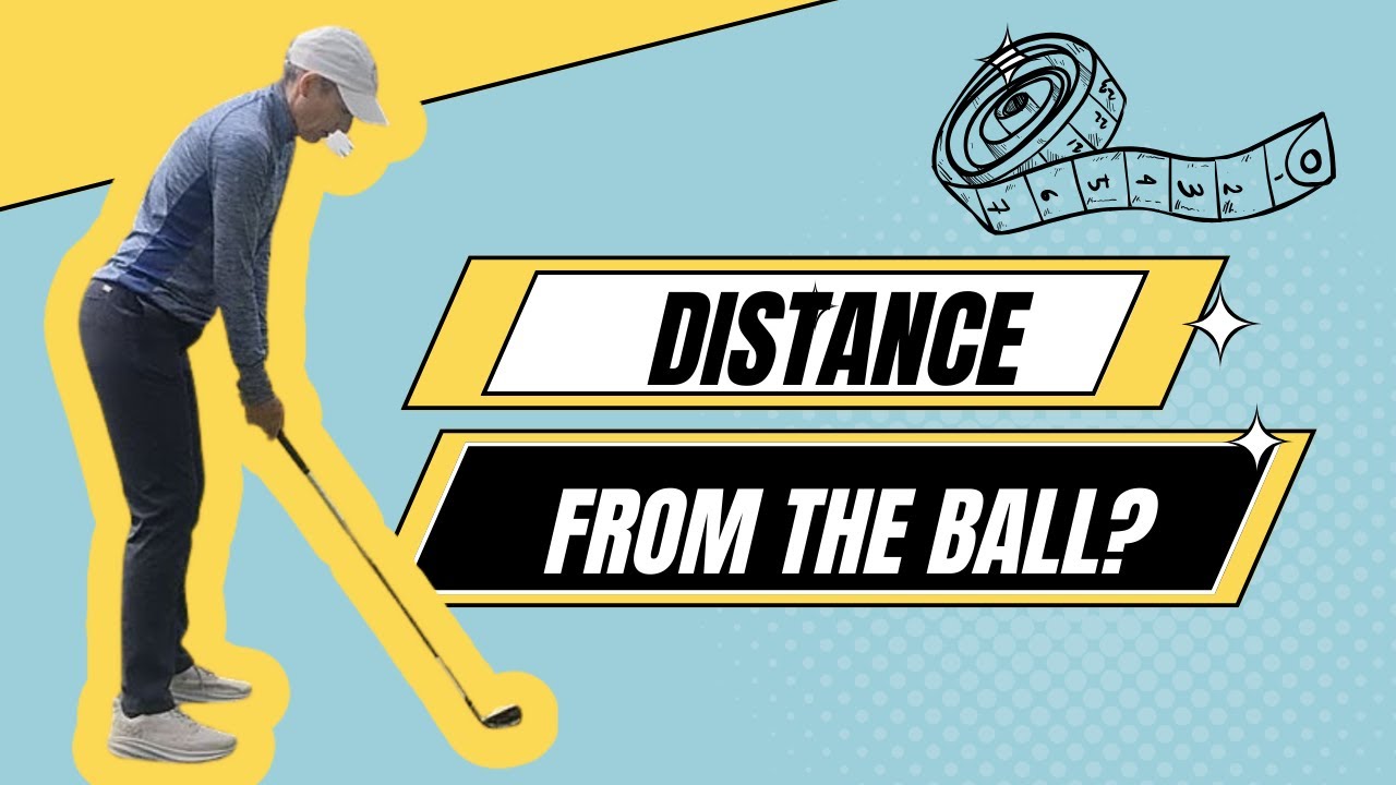 Check your distance from the golf ball