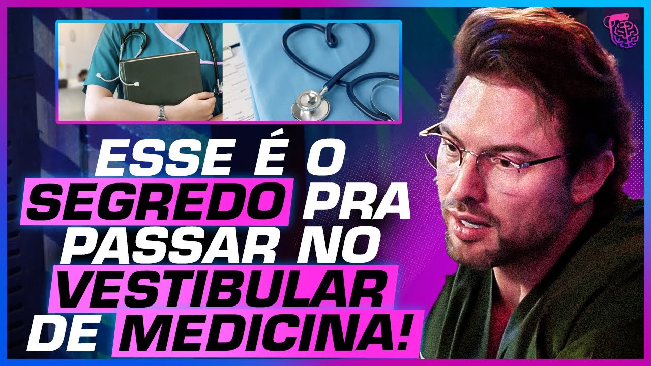 MELHORES MÉDICOS do MUNDO DÃO DICAS para PASSAR em MEDICINA - MUZY, MARCO DEMANGE E MARCO AURÉLIO