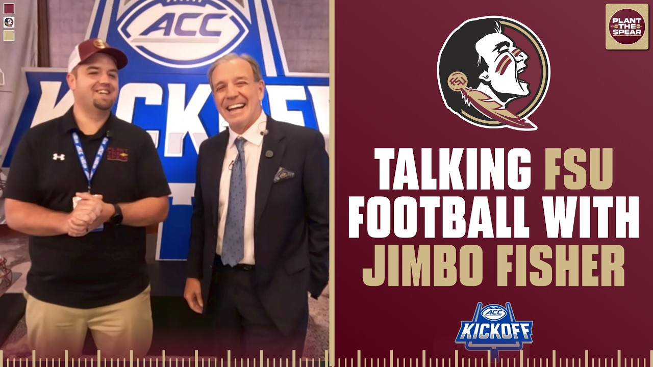 Обсуждаем футбол Флориды Стэйт с Джимбо Фишером на ACC Kickoff