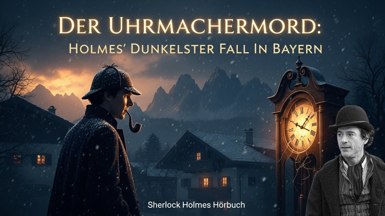 Der Uhrmacher-Mord: Holmes' Düsterster Fall in Bayern | Sherlock Holmes Deutsches Hörbuch