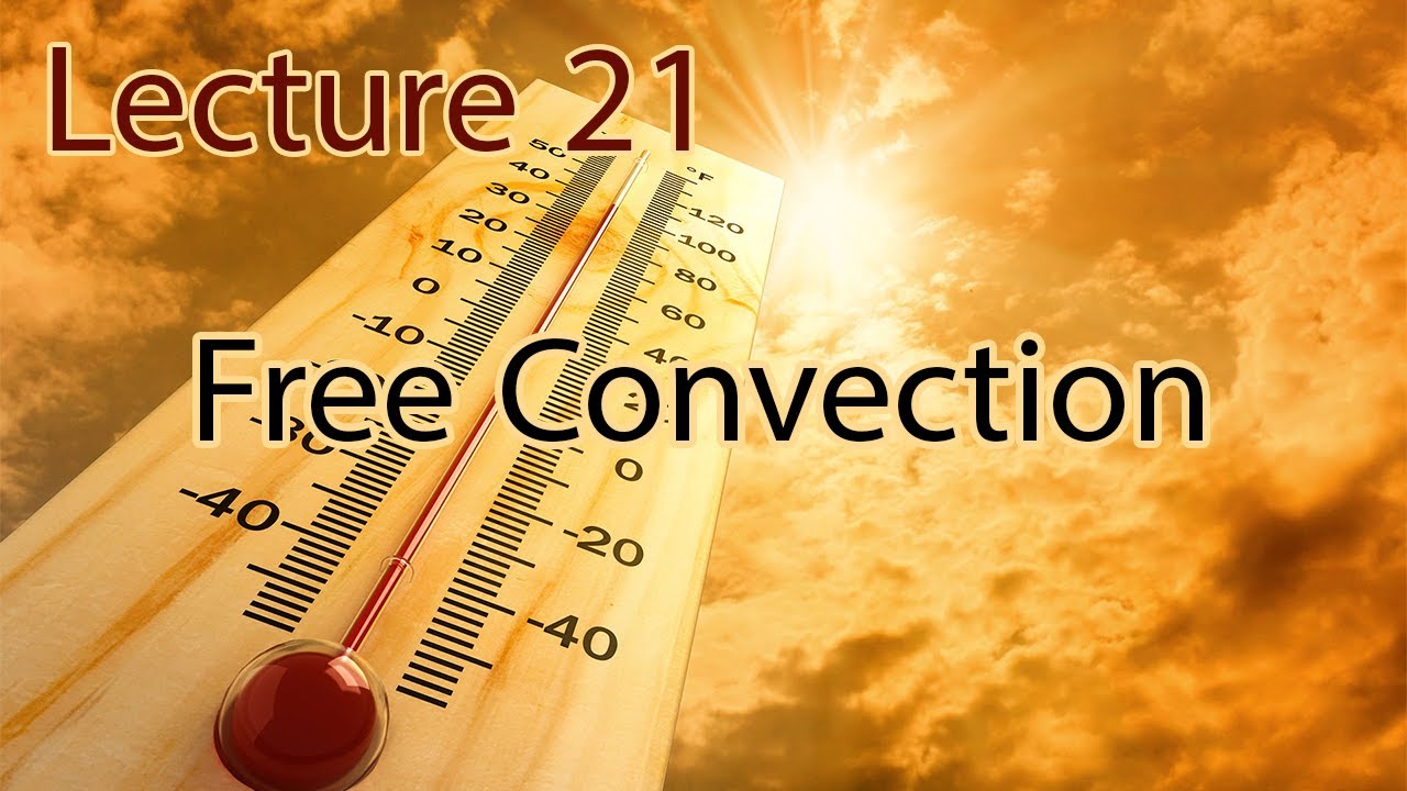 شرح مادة Heat Transfer Chapter 9 – Lecture 21 Free Convection