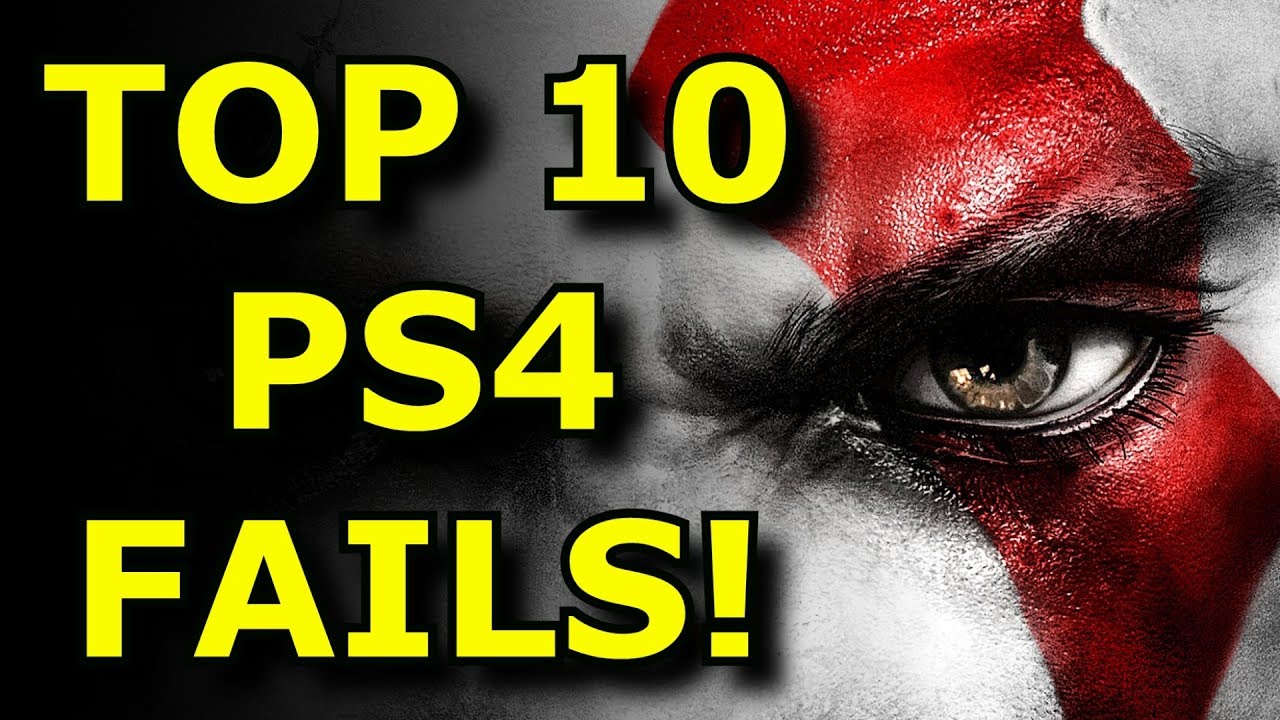TOP 10 PlayStation 4 FAILS!