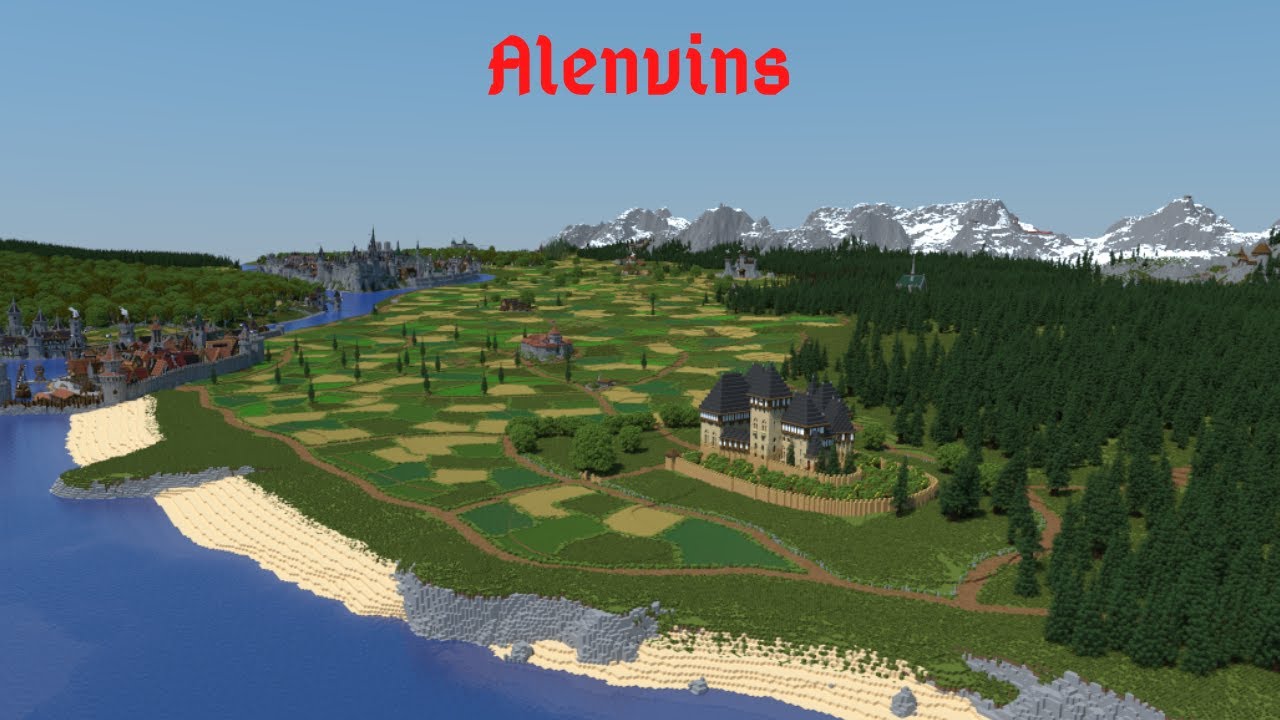World tour !! Alenvins épisode 18 [MINECRAFT]
