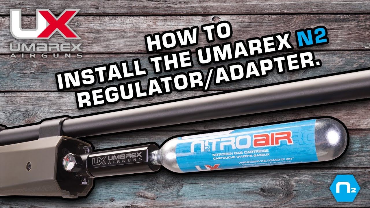 Регулятор/адаптер Umarex Airguns N2. Как установить