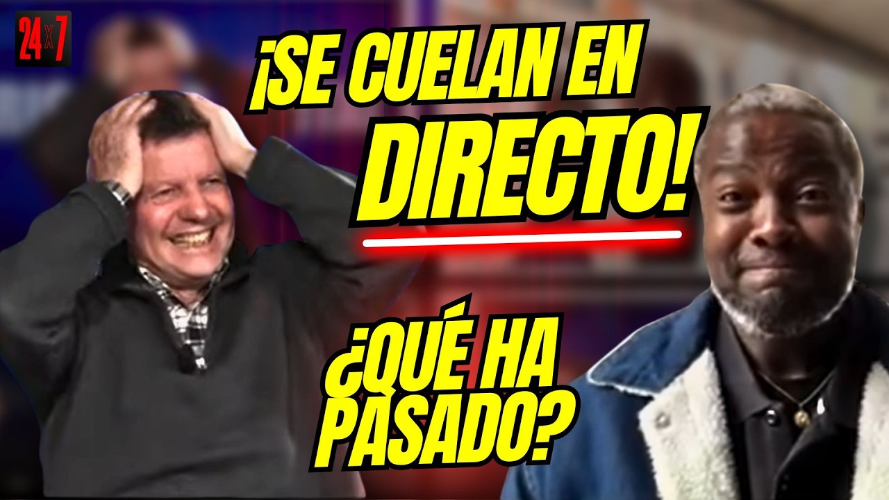 ¡MICRO ABIERTO! A Ndongo se le cuela un señor a increparle en plena conexión: 