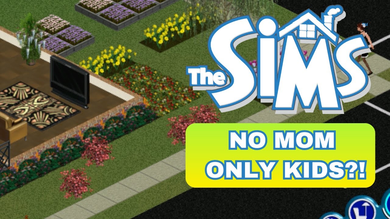 Playing with ONLY the Kids in The Sims 1 | No commentary chill gaming | Retro nostalgia
