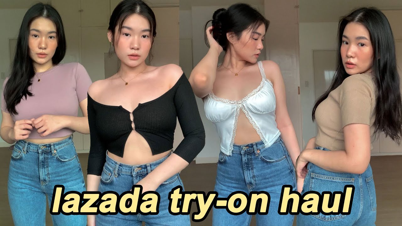 BEST AFFORDABLE lazada try-on haul 😍 (ZARA DUPES, ORGANIZERS, MORE!) | Toni Sia