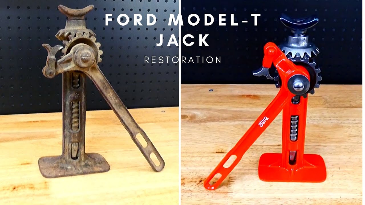 100 YEAR OLD CAR JACK RESTORATION | Vintage Ford Model-T