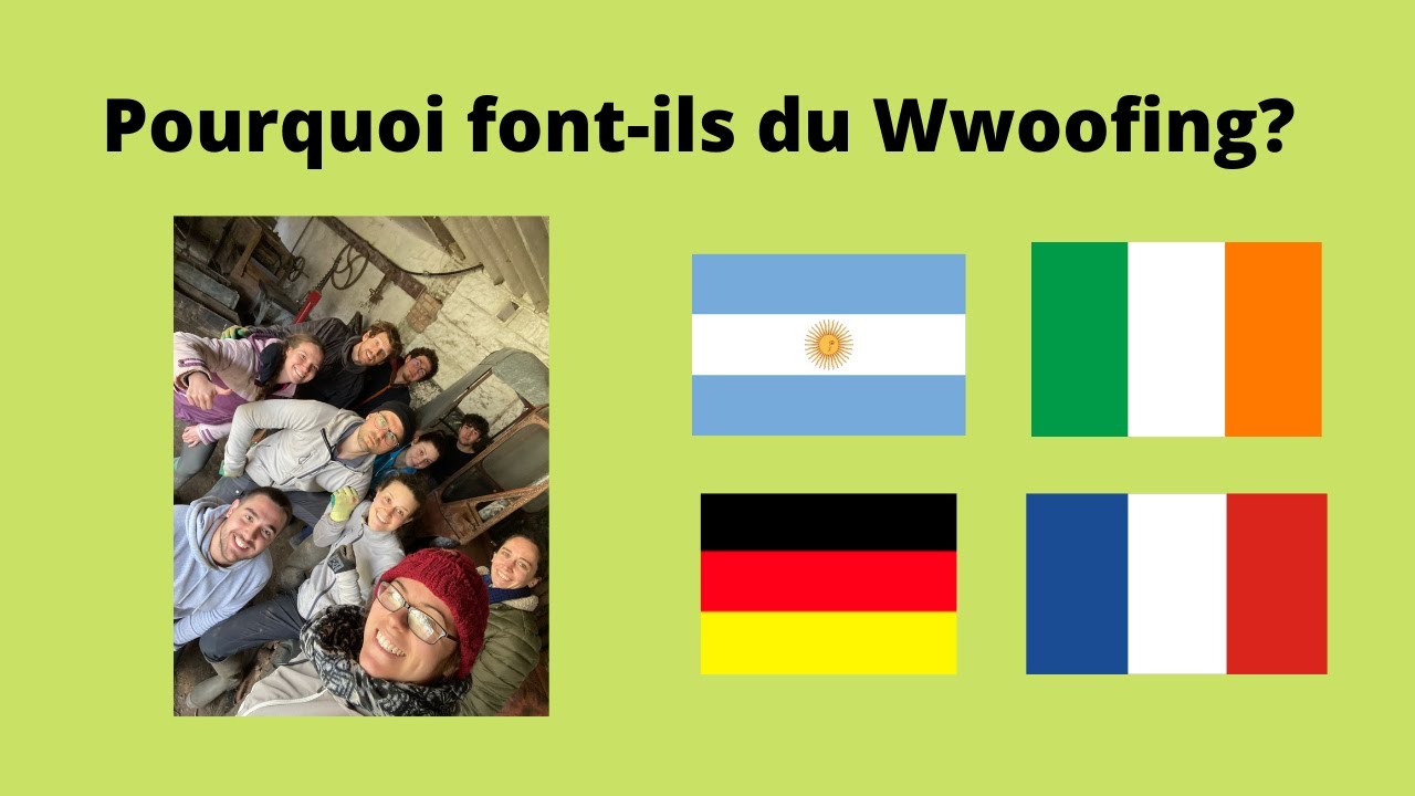 Pourquoi font-ils du Wwoofing? Interview des Wwoofeurs de Lisnavagh