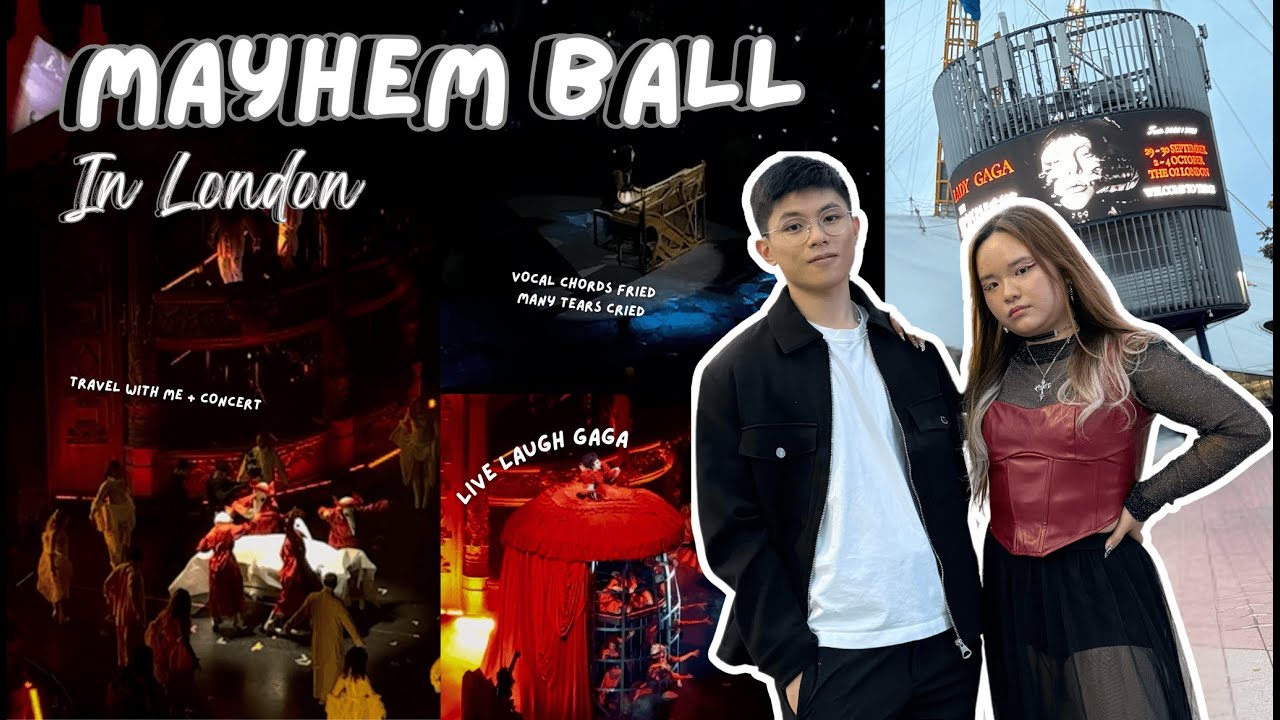Mayhem Ball in London! | Lady Gaga Concert + Travelling to London | Currently Out of Office Ep. 2