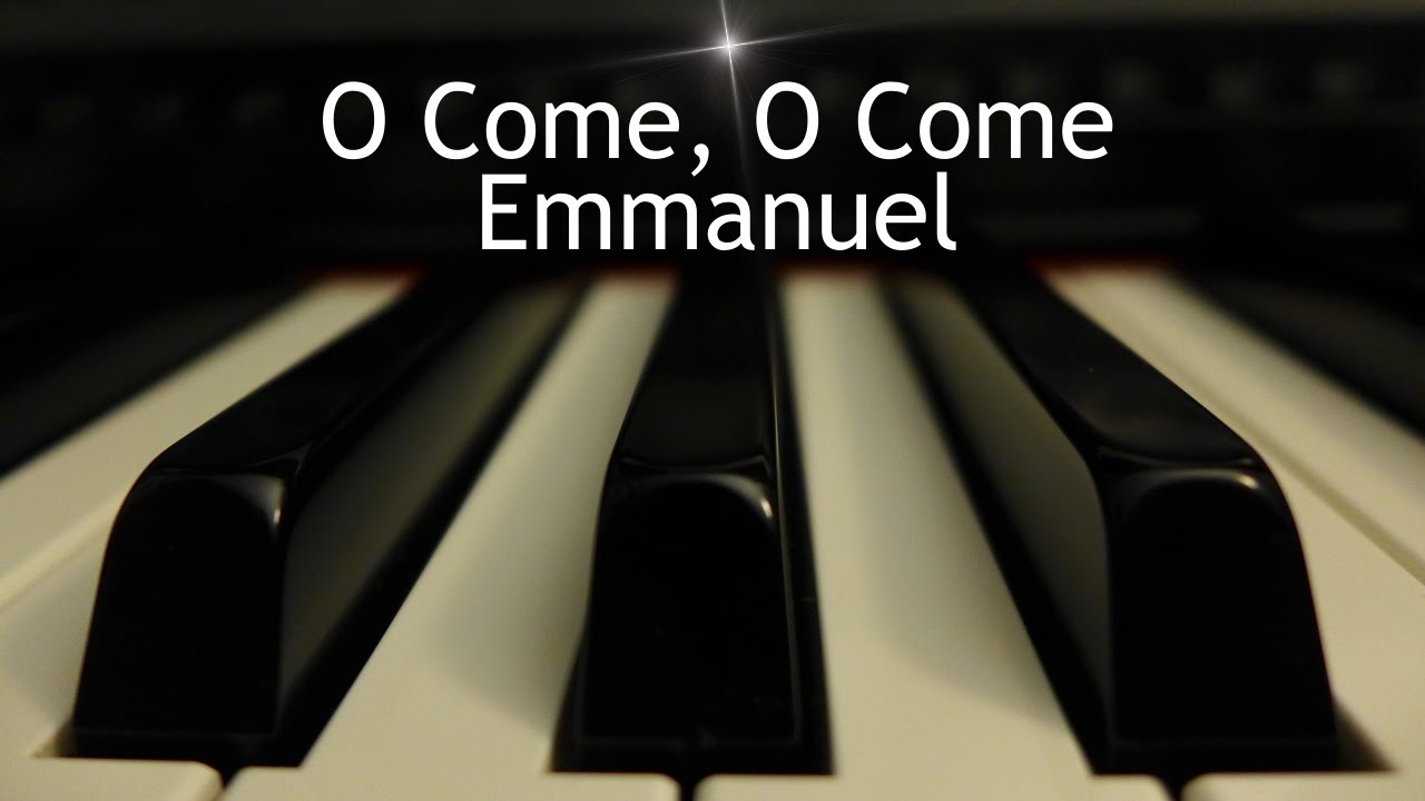 O Come, O Come Emmanuel - Christmas piano instrumental