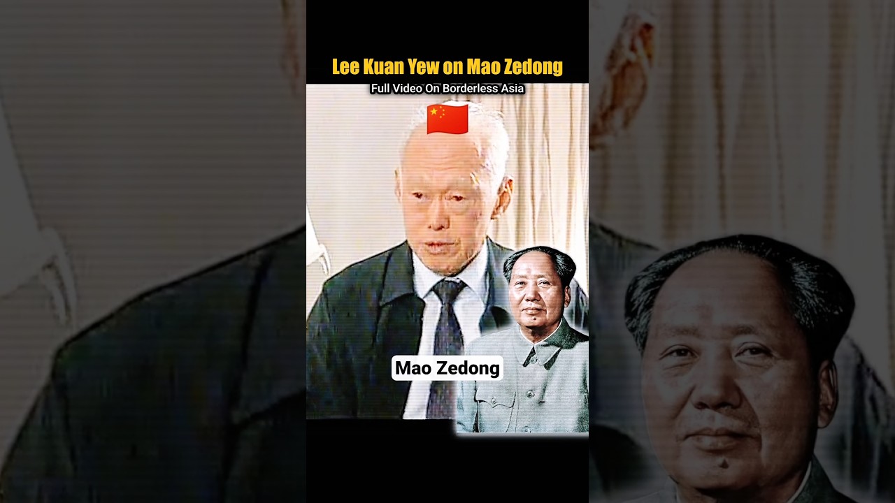 I Admire Mao Zedong But... | Lee Kuan Yew 🇨🇳 #china