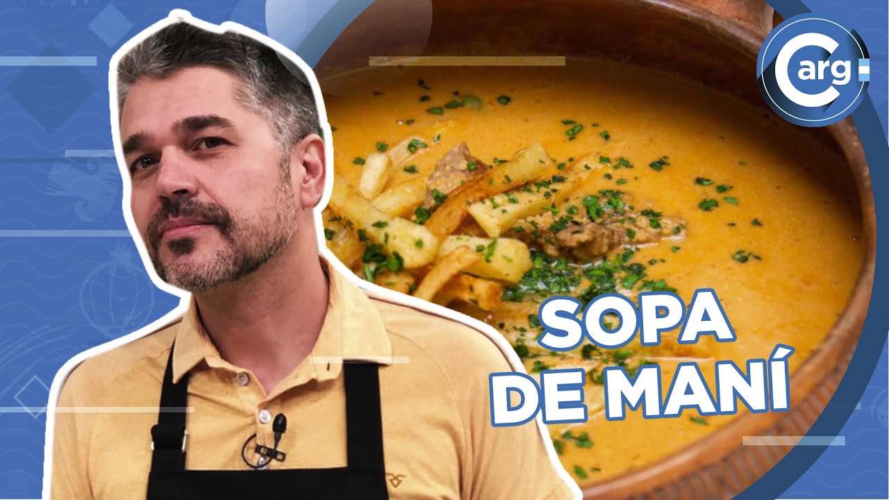CÓMO HAGO SOPA DE MANÍ