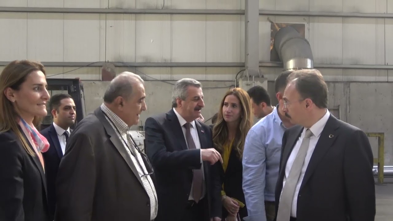 Bakan Yardımcısı Büyükdede’den Arslan Alüminyum’a ziyaret
